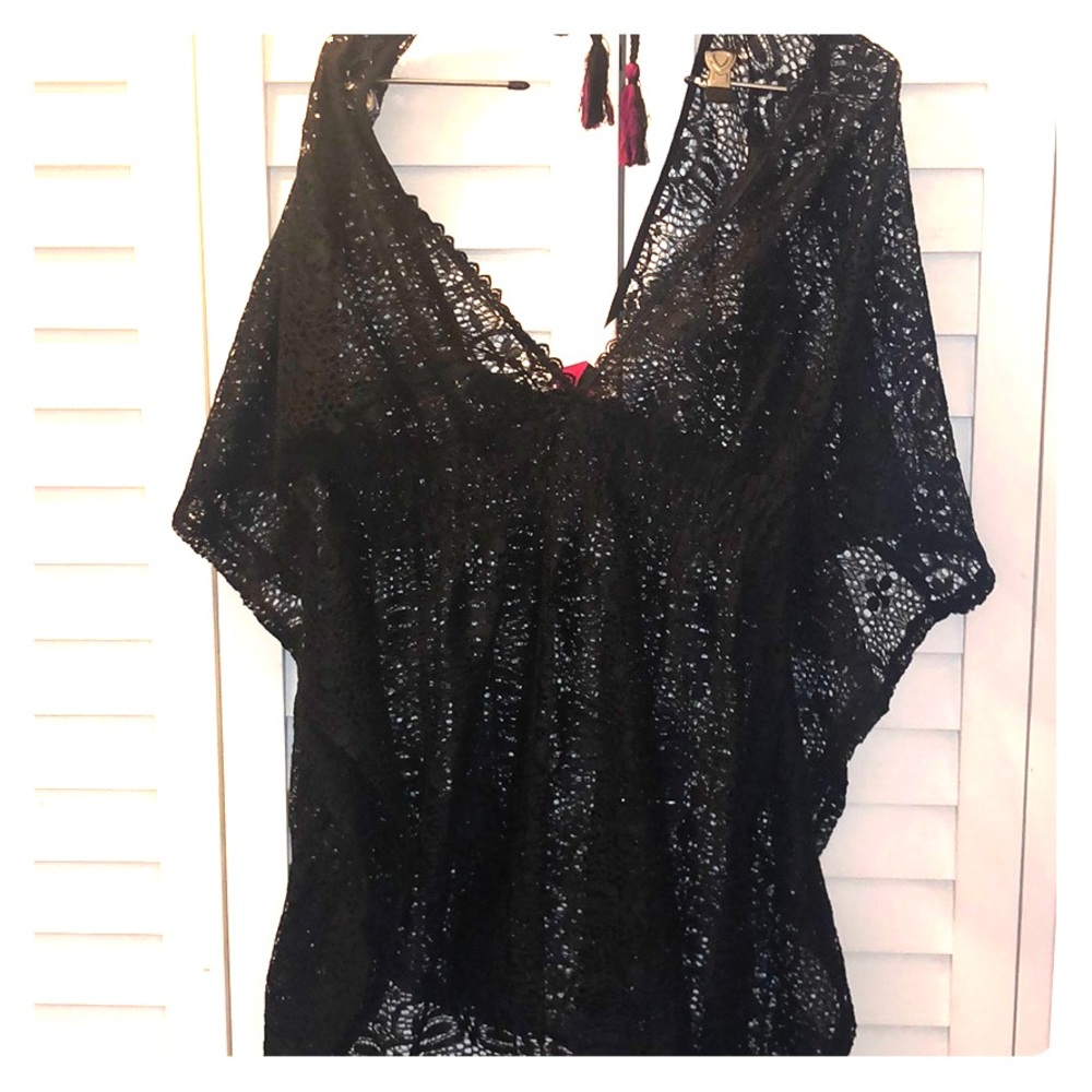 Xl xhilaration swim suit cover up nwt